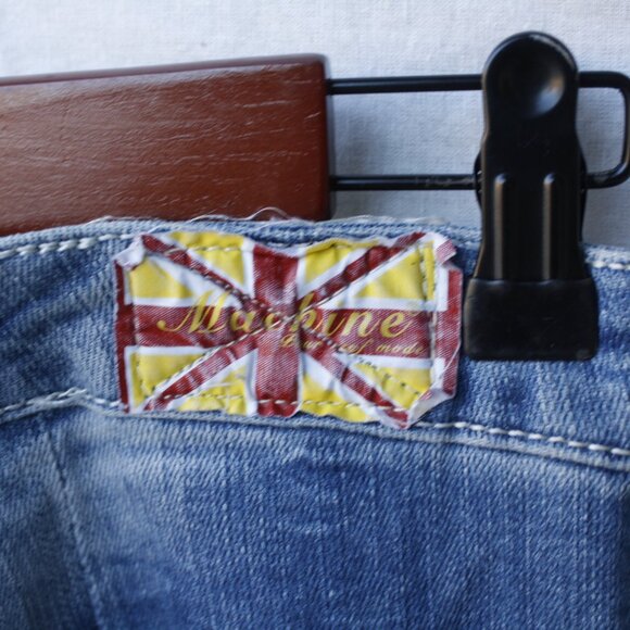 MACHINE by nouvelle mode Womans Vintage Jean Skort 🌵26 - Picture 9 of 11